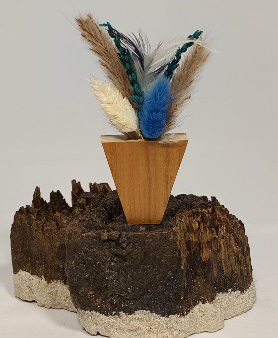 Magnet floral - Jaspe