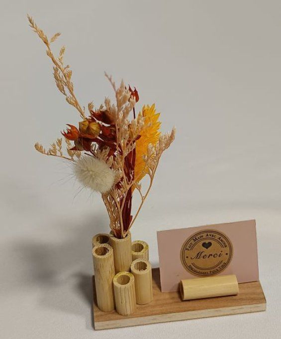 Marque place floral - Agate