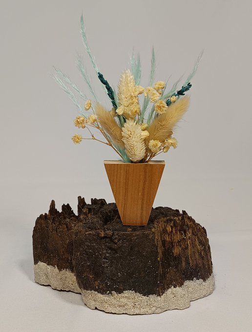 Magnet floral - Angélite