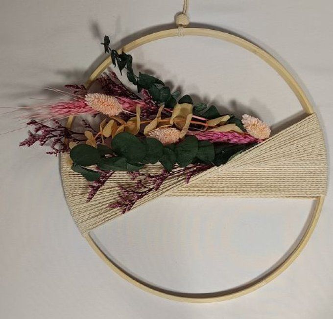 Cercle floral - Calcédoine