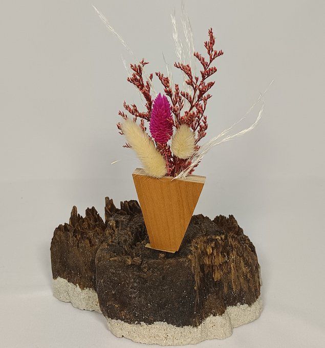 Magnet floral - Porphyre