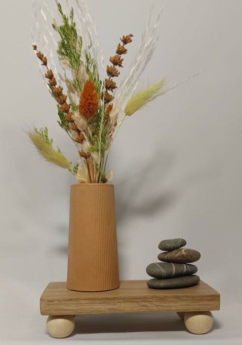 Vase floral - Septaria clair