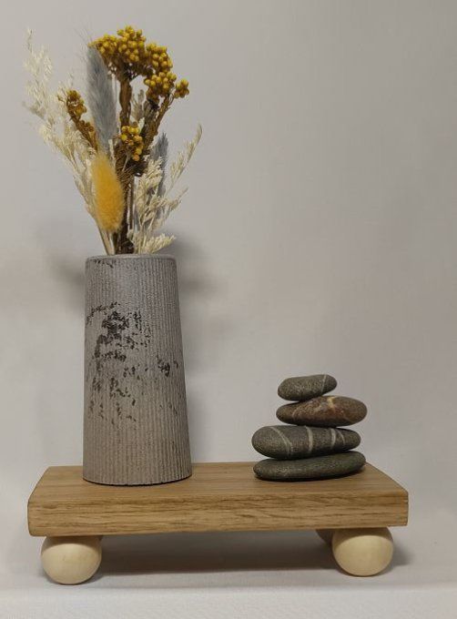 Vase floral - Pyrite