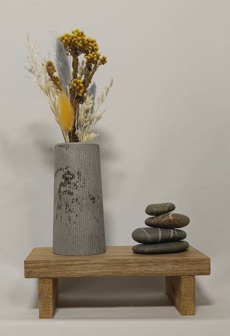 Vase floral - Pyrite