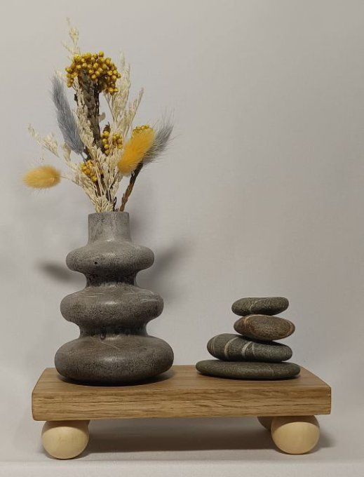 Vase floral - Ammonite